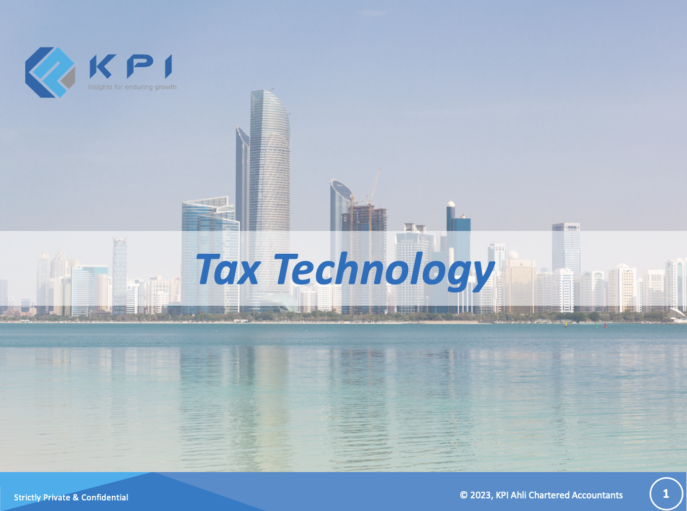 Tax Technology Presentation